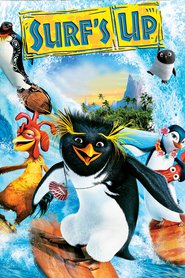 Poster for the movie "Surf's Up 2007"