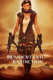 Poster for the movie "Resident Evil: Extinction 2007"