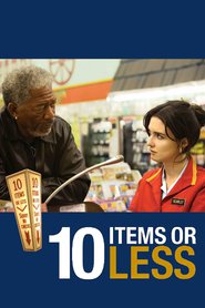 Poster for the movie "10 Items or Less 2006"