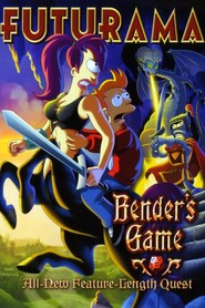 Poster for the movie "Futurama: Bender's Game 2008"