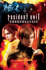 Poster for the movie "Resident Evil: Degeneration 2008"