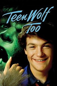 Poster for the movie "Teen Wolf Too 1987"