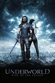 Poster for the movie "Underworld: Rise of the Lycans 2009"