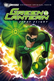 Poster for the movie "Green Lantern: First Flight 2009"