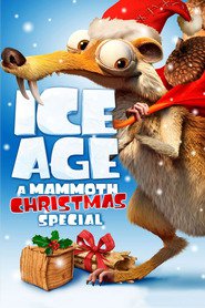 Poster for the movie "Ice Age: A Mammoth Christmas 2011"