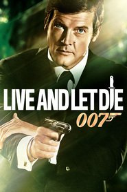 Poster for the movie "Live and Let Die 1973"