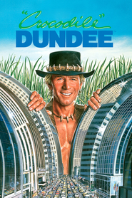 Poster for the movie "Crocodile Dundee 1986"